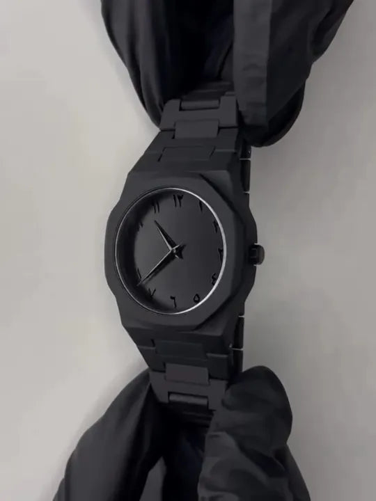 Aura Quartz Watch Black